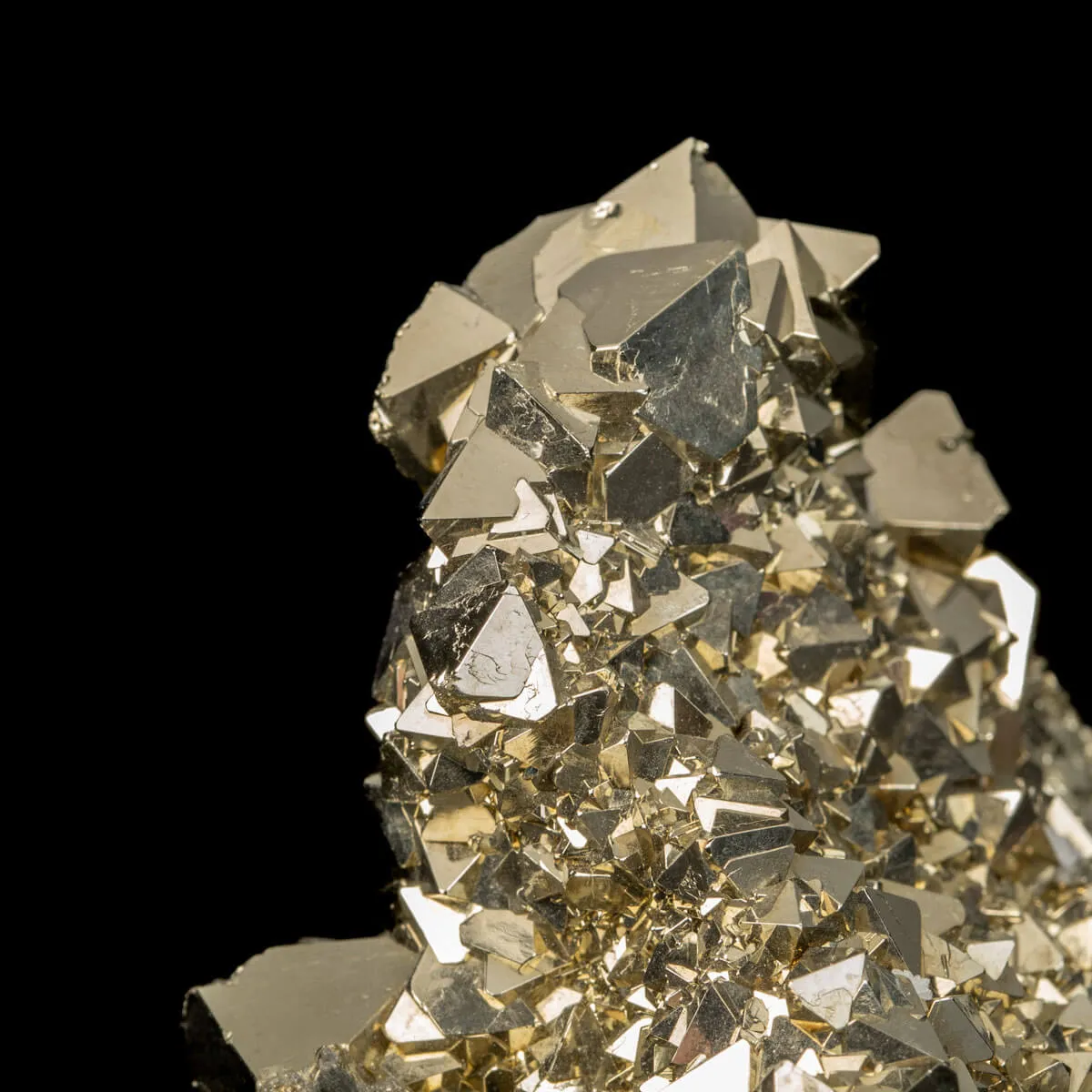 Spécimen Exceptionnel De Pyrite Octaédrique Pir 10 